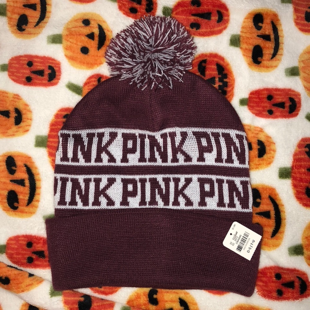 VS PINK Pom Pom hat